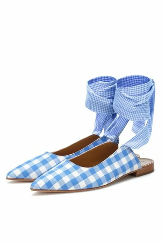 Women Shoes DODO BAR OR Ronaldo Pointy Slingback Blue