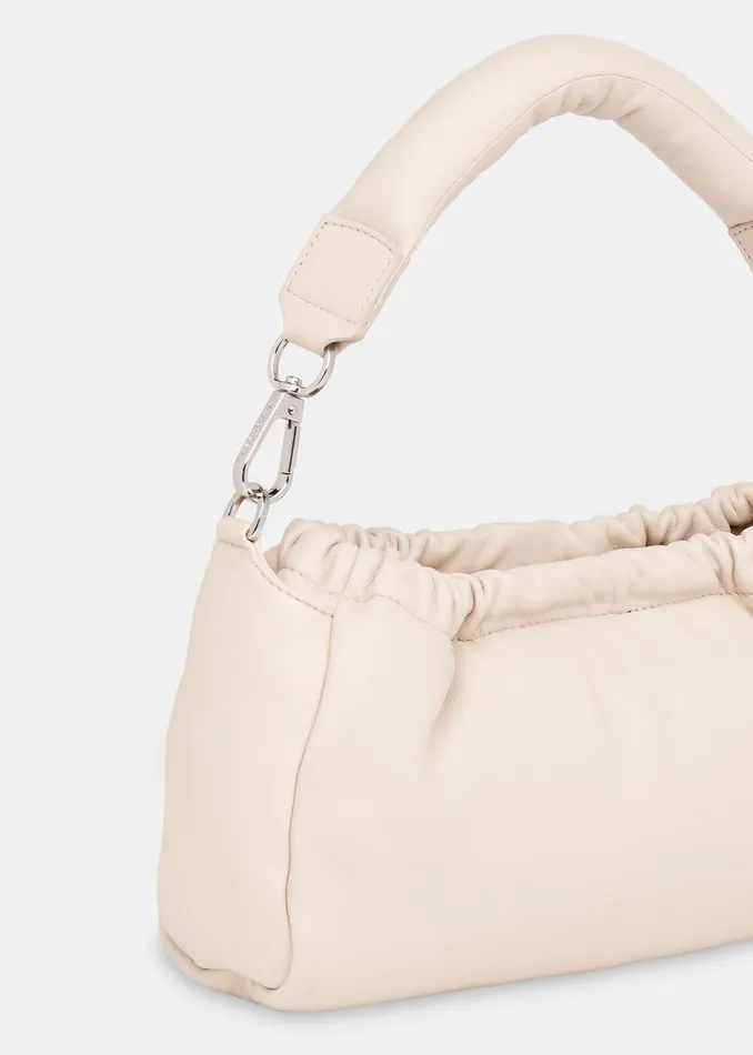 Women Shoulder Bags and Tote Bags Whistles Beige Benny Drawstring Shoulder Bag