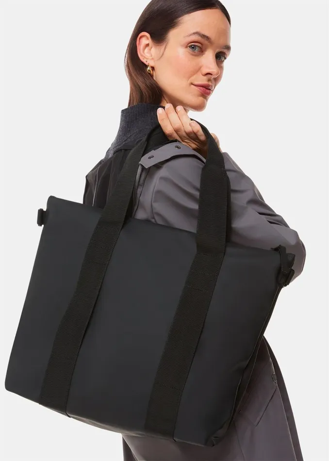 Women Shoulder Bags and Tote Bags Whistles Black Rains Tote Bag