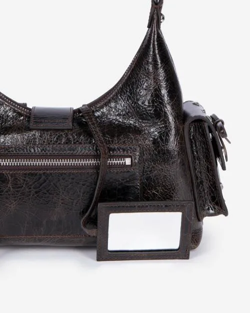 Women Shoulder Bags The Kooples Amelia Light Brown Studded Bag Brown