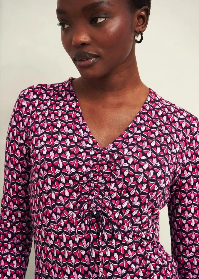 Women Simmy Printed Top Zinnia Multi Hobbs Tops