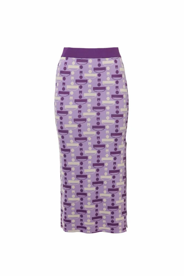 Women Skirts DODO BAR OR Joelle Skirt Purple Combo