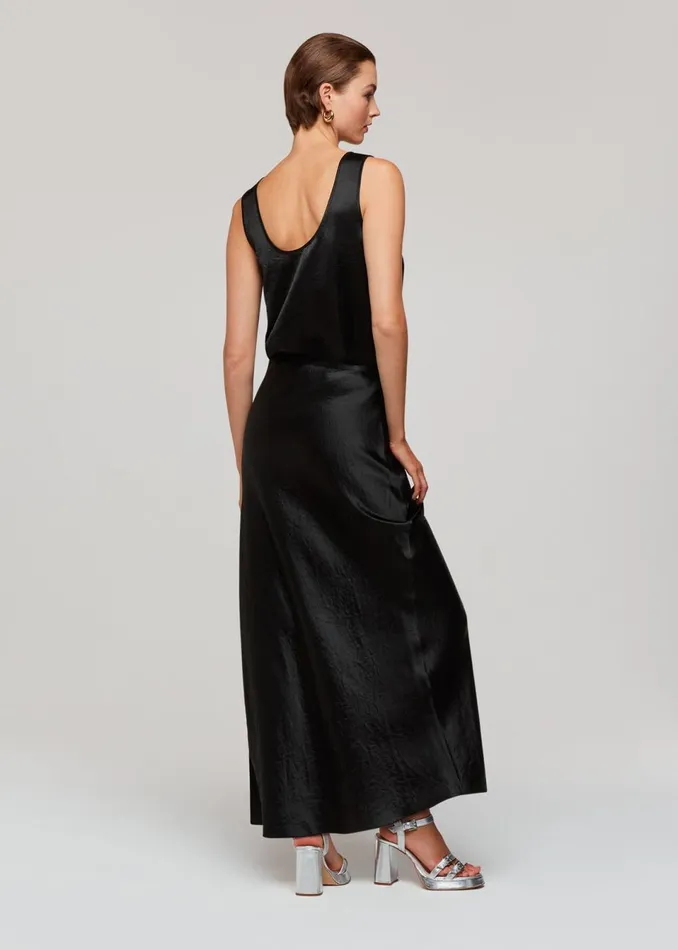 Women Skirts Whistles Black Ella Bias Cut Skirt