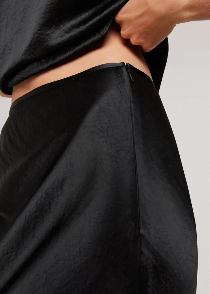 Women Skirts Whistles Black Ella Bias Cut Skirt
