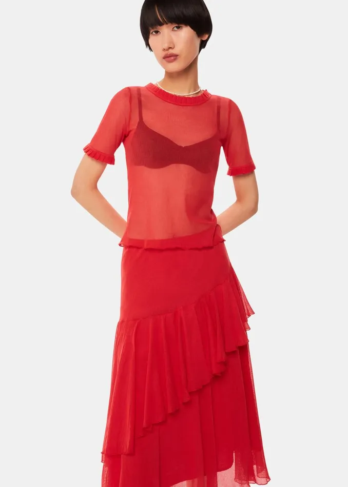 Women Skirts Whistles Red Hai Cecilia Skirt