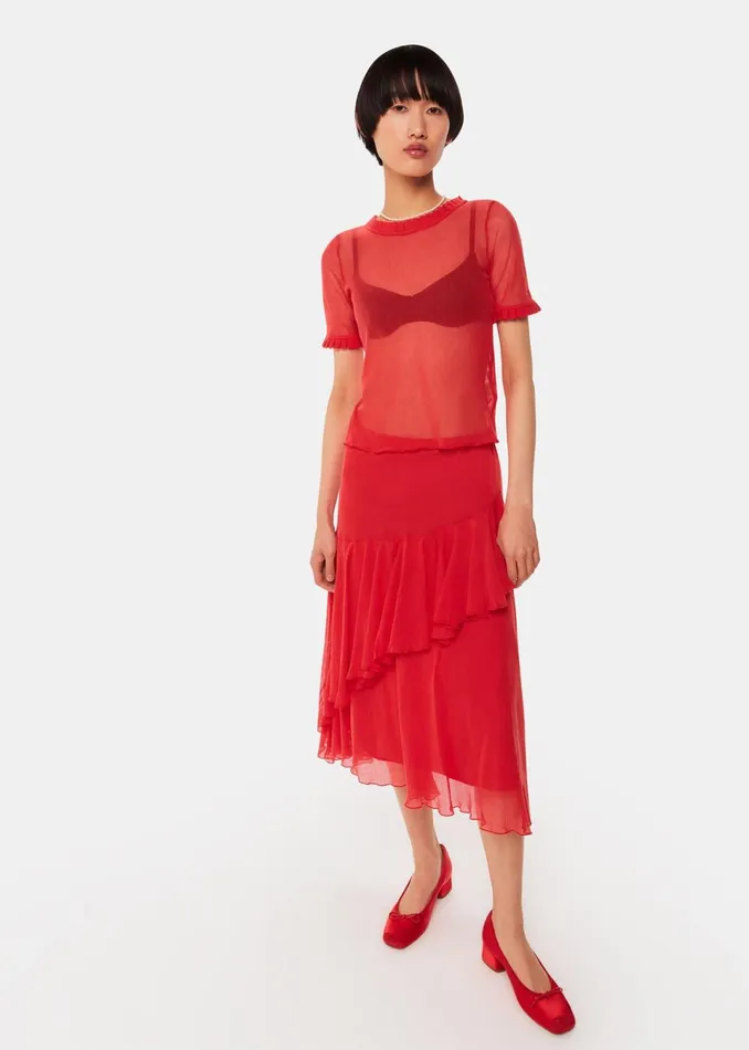 Women Skirts Whistles Red Hai Cecilia Skirt