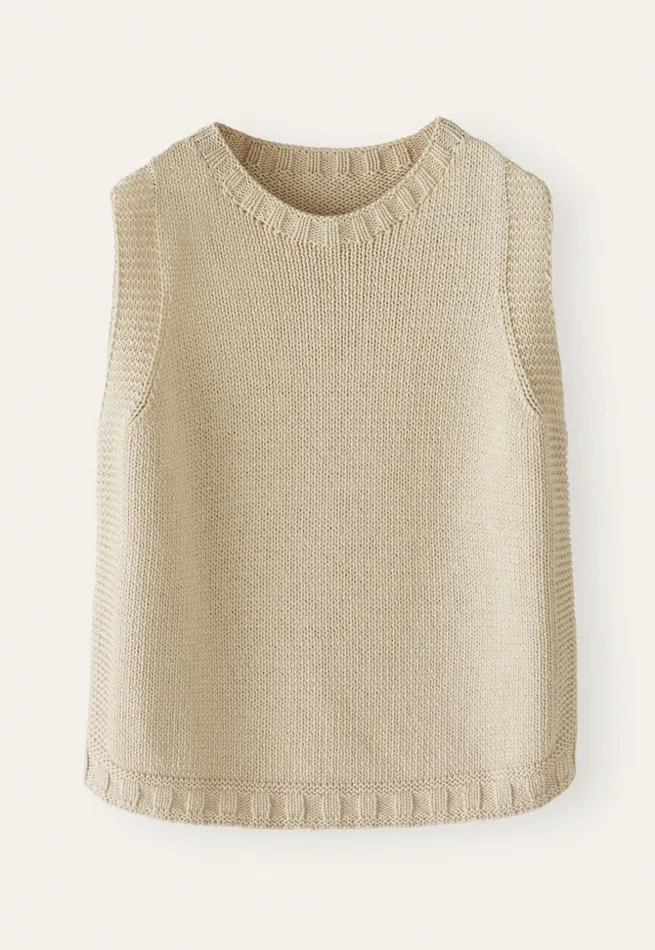 Women Sleeveless Sweater Natural Poetry Fashion Sweaters