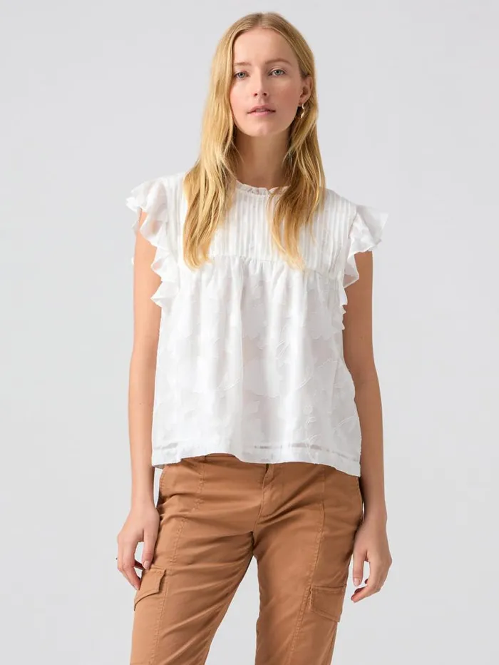 Women Spring Gathering Top White Sanctuary Clothing Tees and Tops