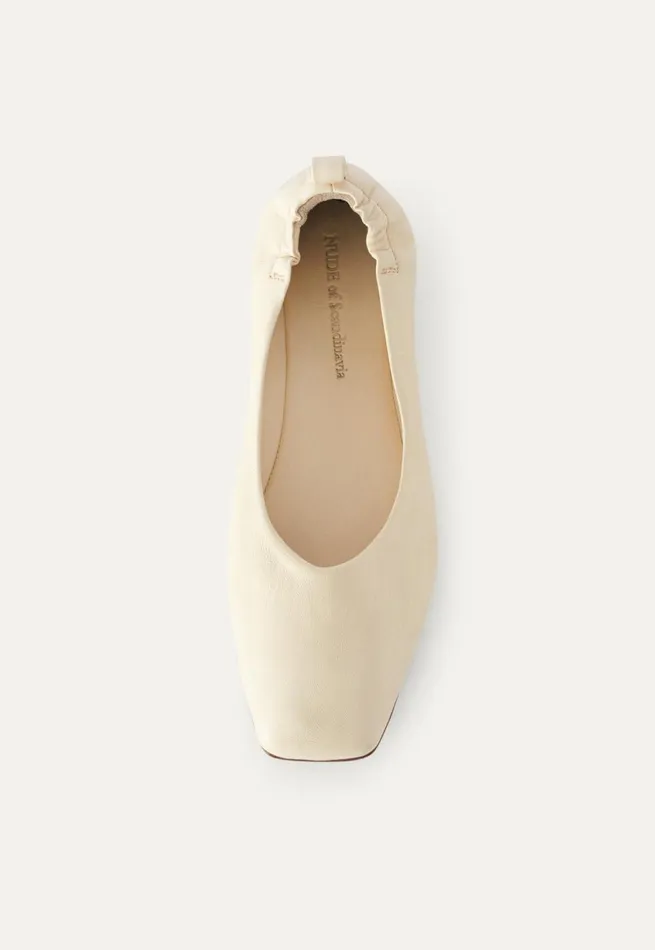 Women Squaretoe Pumps Ecru Poetry Fashion Footwear