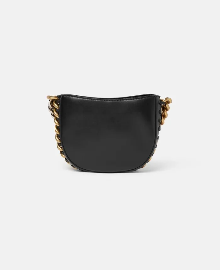 Women Stella Icons Stella McCartney Frayme Small Shoulder Bag Black