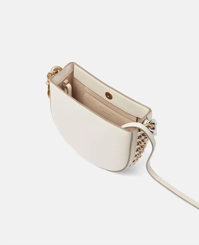Women Stella Icons Stella McCartney Frayme Small Shoulder Bag White