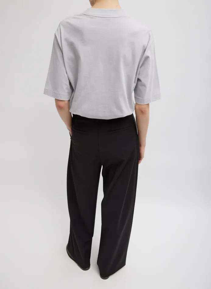 Women Suits Tibi Tropical Wool Stella Pant Black