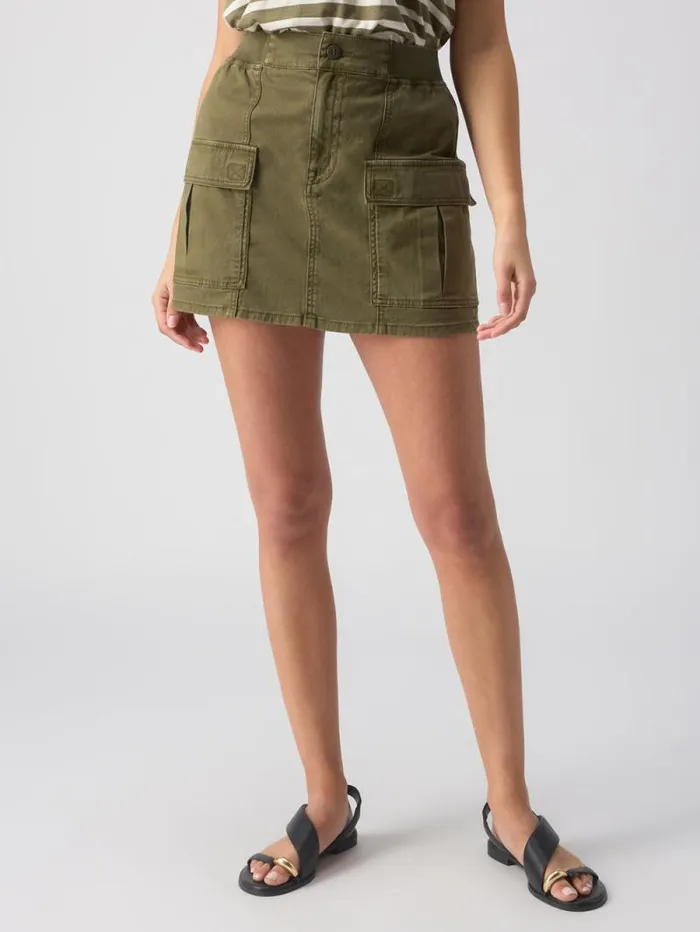 Women Surplus Essential SemiHigh Rise Skirt Burnt Olive Sanctuary Clothing Skirts Women Surplus Essential SemiHigh Rise Skirt Burnt Olive Sanctuary Clothing Skirts