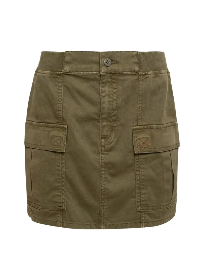 Women Surplus Essential SemiHigh Rise Skirt Burnt Olive Sanctuary Clothing Skirts Women Surplus Essential SemiHigh Rise Skirt Burnt Olive Sanctuary Clothing Skirts
