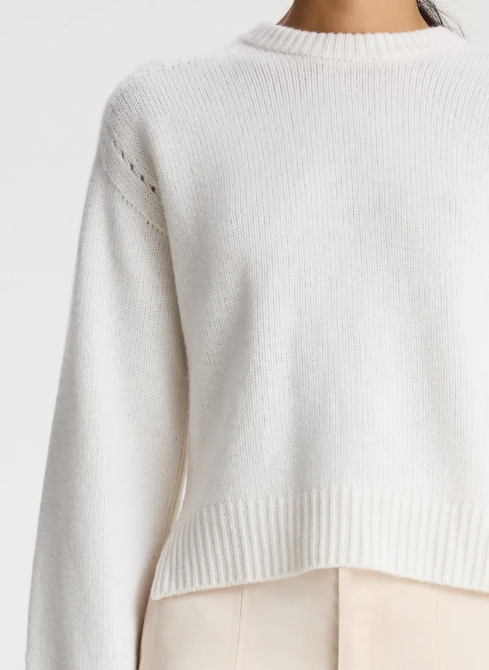 Women Sweaters ALC Asher Cashmere Sweater Natural