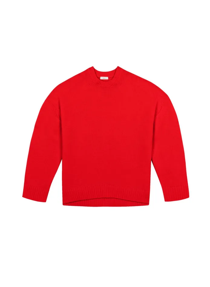 Women Sweaters ALC Ayden Wool Cashmere Sweater Cadmium Red