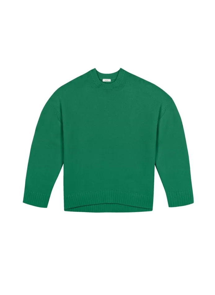 Women Sweaters ALC Ayden Wool Cashmere Sweater Moss