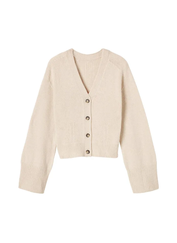 Women Sweaters ALC Henry Cashmere Cardigan Wheat
