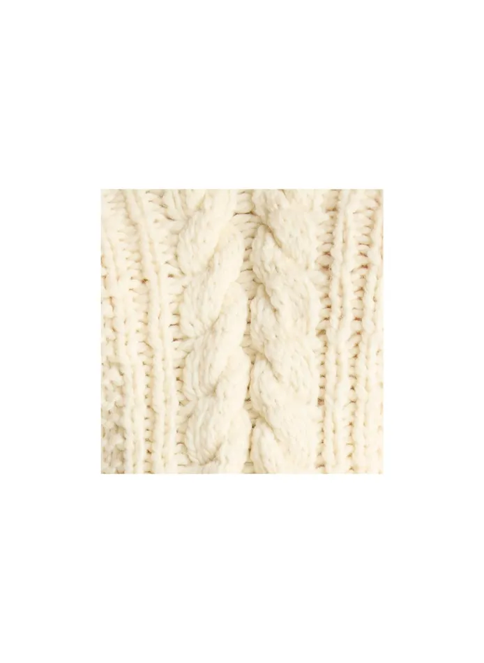 Women Sweaters ALC Shelby Cable Knit Sweater Natural