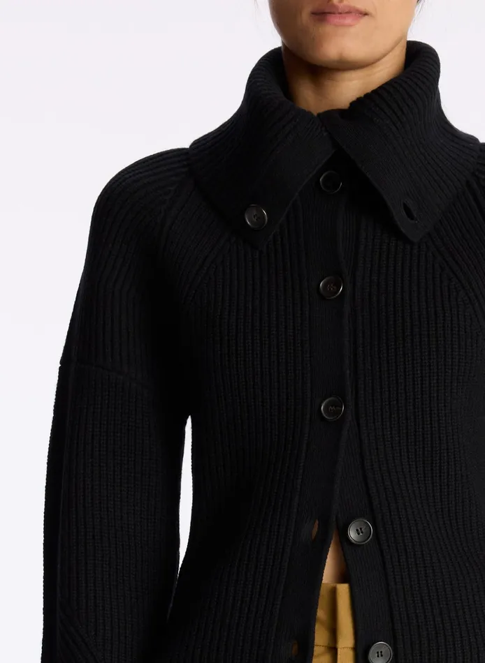 Women Sweaters ALC Suki Wool Cardigan Black