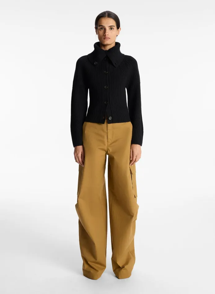 Women Sweaters ALC Suki Wool Cardigan Black