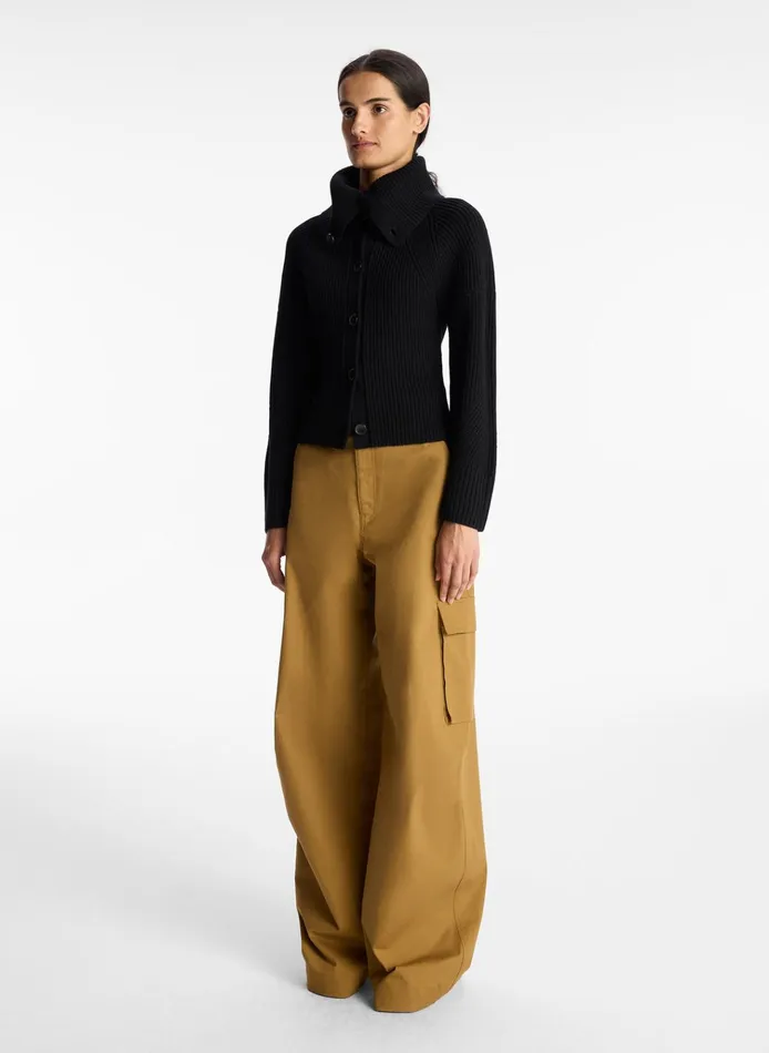 Women Sweaters ALC Suki Wool Cardigan Black