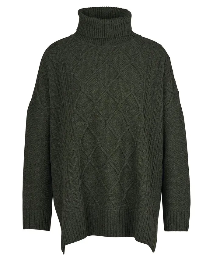 Women Sweaters and Knitwear Barbour Burne Cape Navy Women Sweaters and Knitwear Barbour Burne Cape Navy