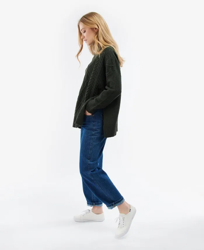 Women Sweaters and Knitwear Barbour Burne Cape Navy Women Sweaters and Knitwear Barbour Burne Cape Navy