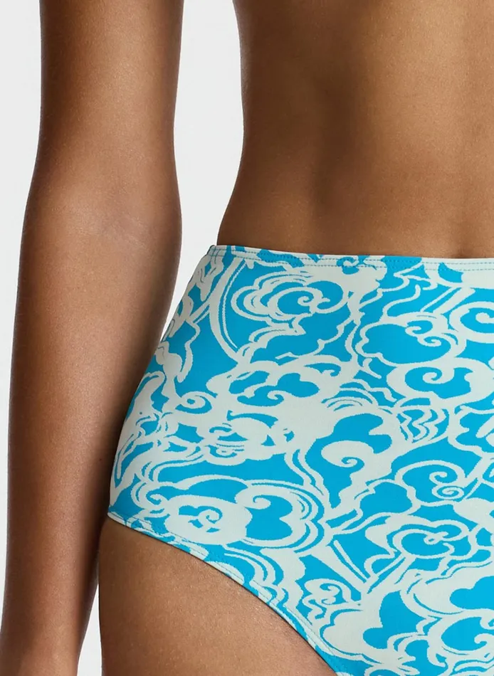 Women Swim ALC Isla Bikini Bottom Sconeblue