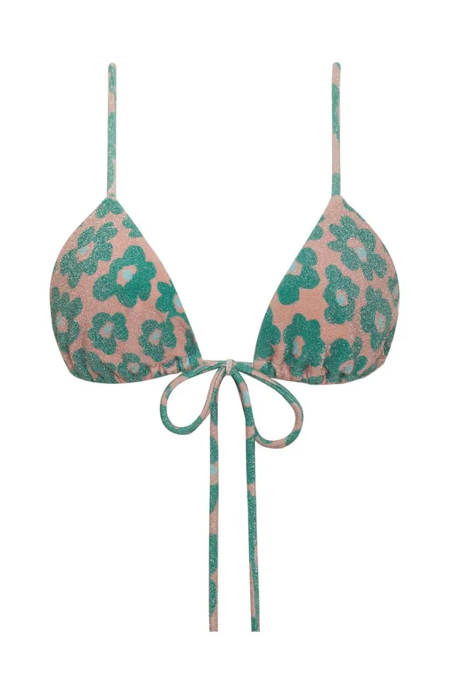 Women Swim For Love and Lemons Yola Bikini Top Green Women Swim For Love and Lemons Yola Bikini Top Green