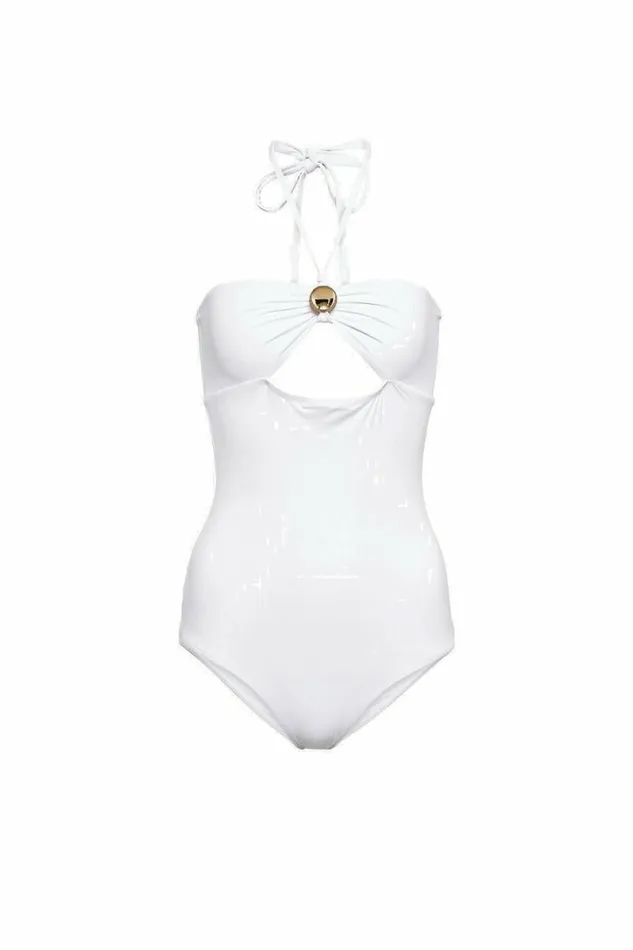 Women Swimwear DODO BAR OR Ariana One Piece White