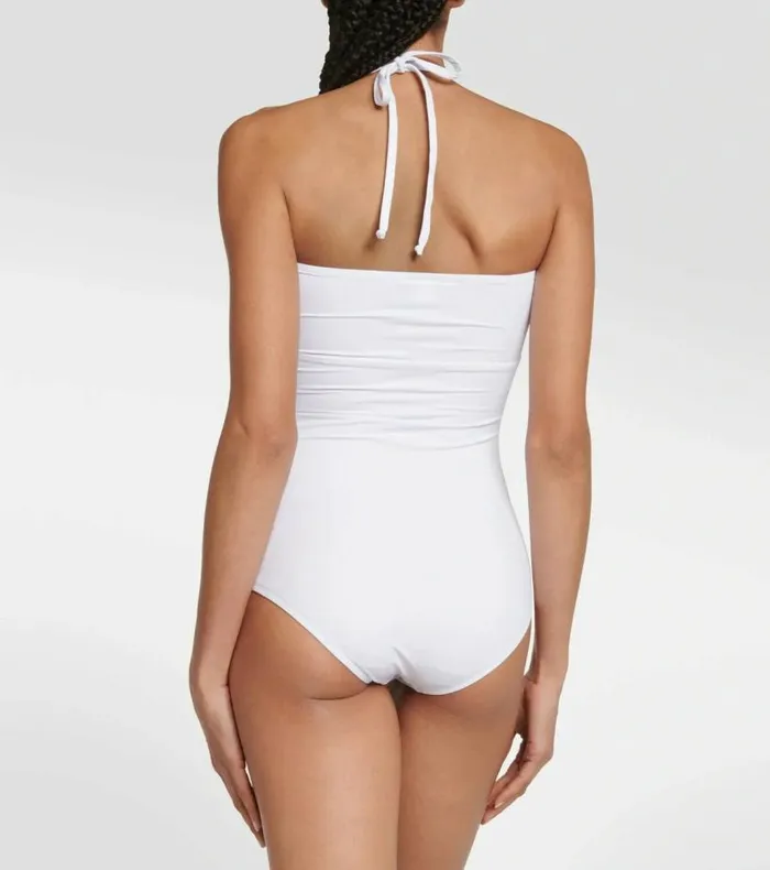 Women Swimwear DODO BAR OR Ariana One Piece White