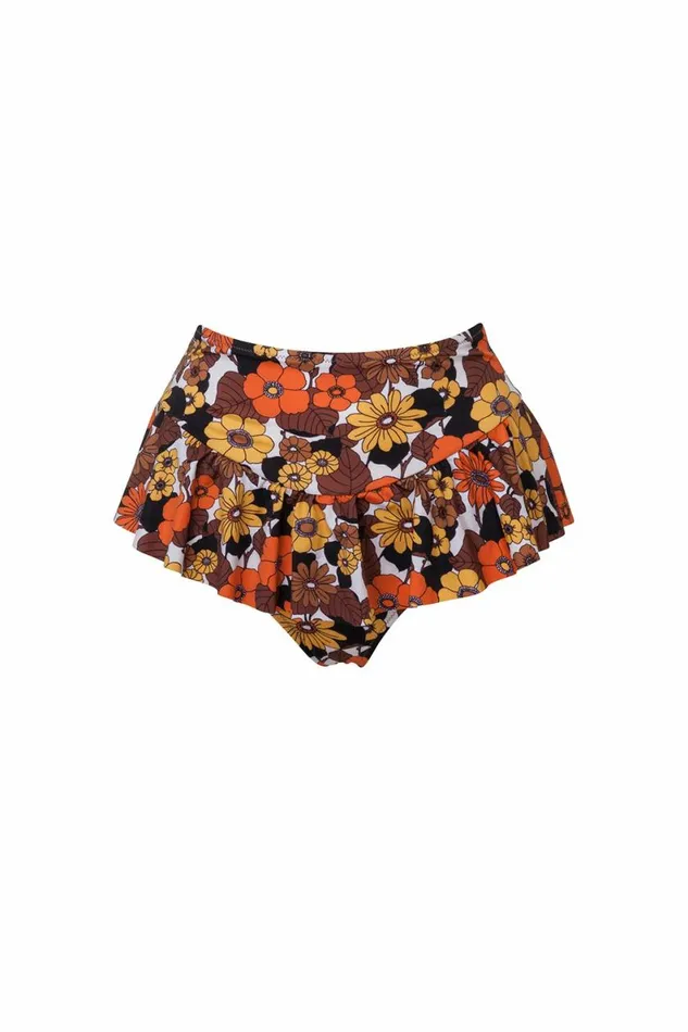 Women Swimwear DODO BAR OR Mor Bikini Bottom Orange Brown