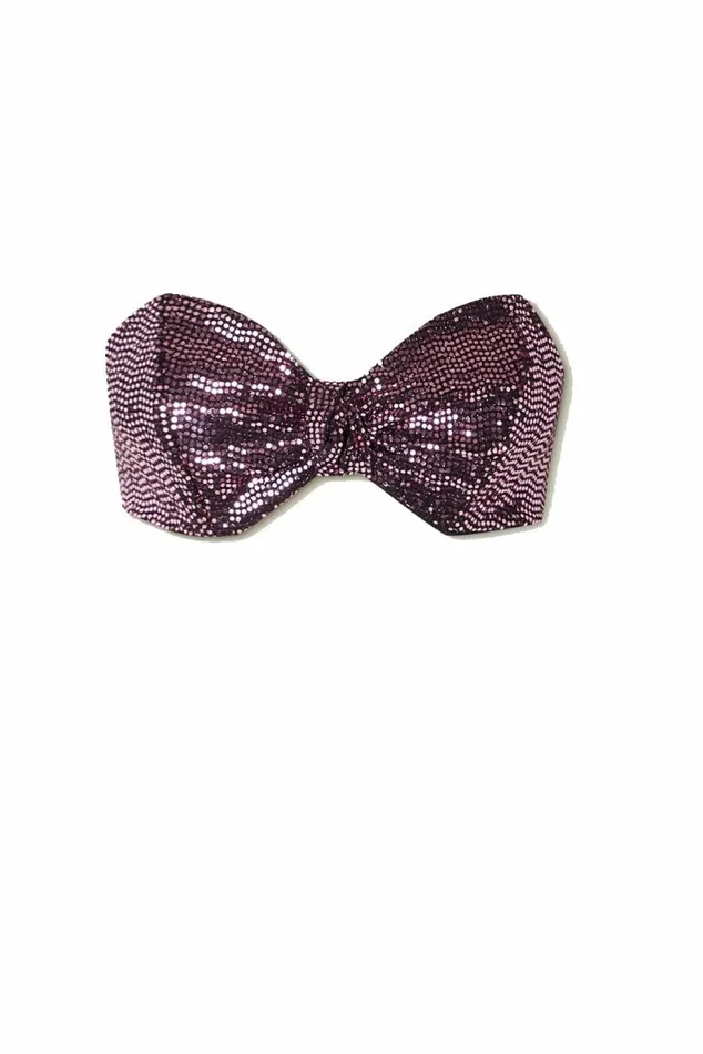Women Swimwear DODO BAR OR Olin Bikini Top Pink