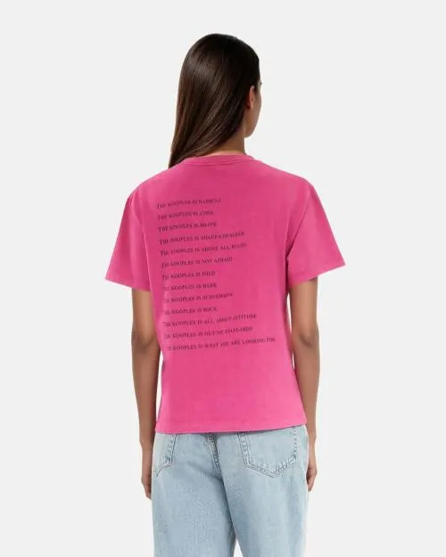 Women Tshirts The Kooples Pink What Is TShirt Fushia