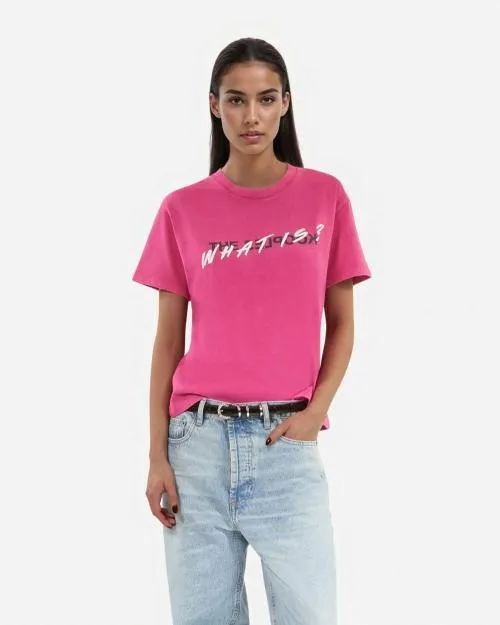 Women Tshirts The Kooples Pink What Is TShirt Fushia
