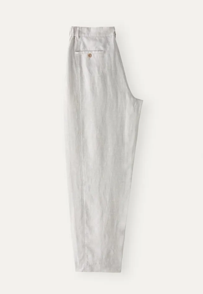 Women Tailored Trousers Ice Grey Poetry Fashion Trousers and Shorts