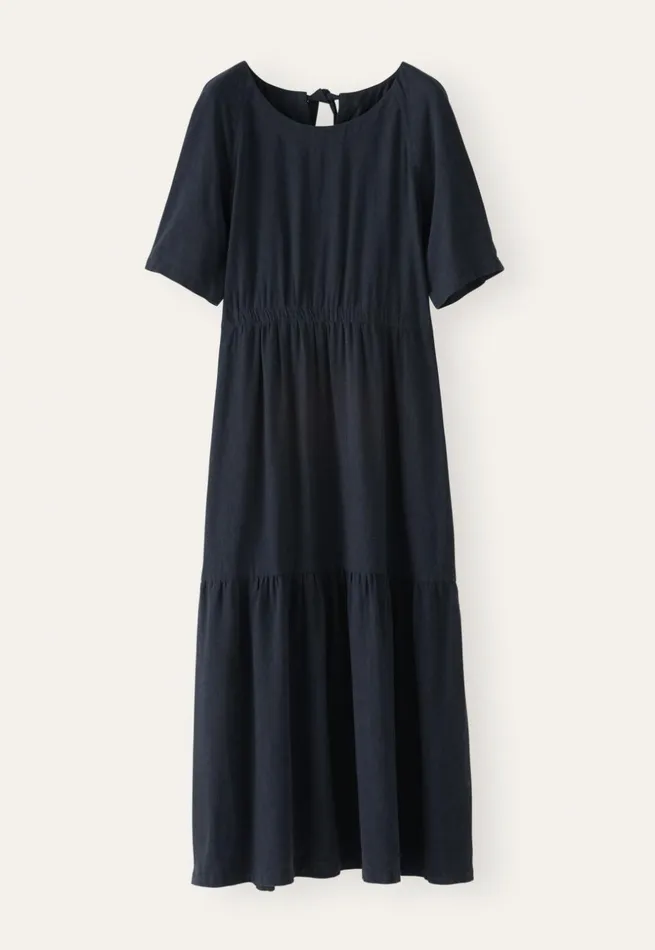 Women Tiered Dress Midnight Poetry Fashion Dresses and Skirts
