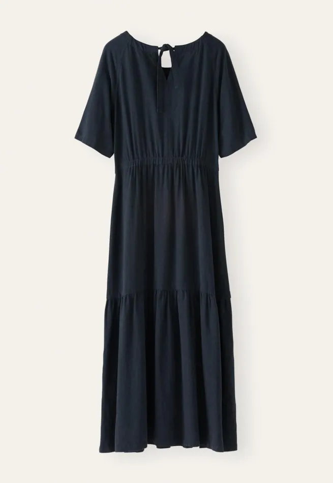 Women Tiered Dress Midnight Poetry Fashion Dresses and Skirts