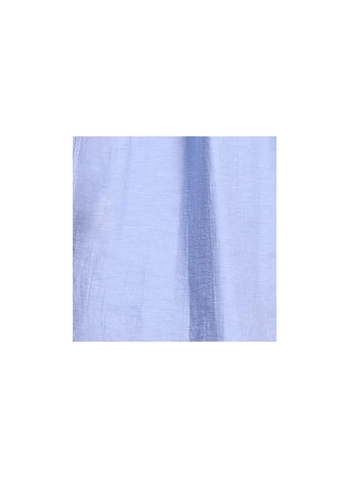 Women Tops ALC Carey Cotton Linen Top Powder Blue