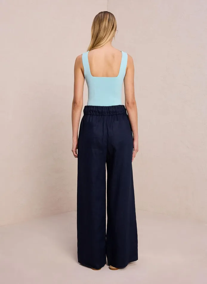 Women Tops ALC Jordana Knit Top Turquoise