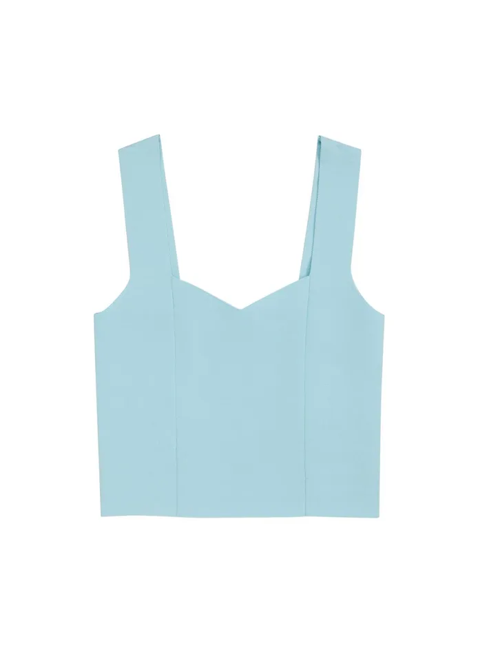 Women Tops ALC Jordana Knit Top Turquoise