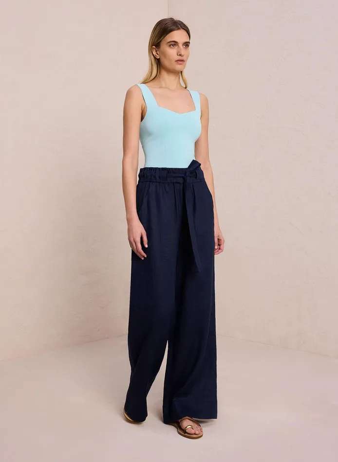 Women Tops ALC Jordana Knit Top Turquoise