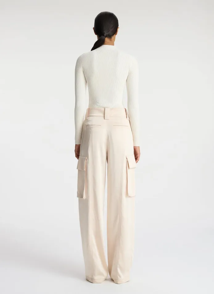 Women Tops ALC Noa Knit Top Almond Cream