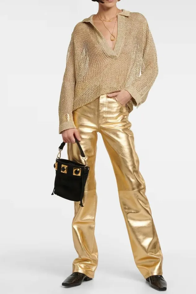 Women Tops DODO BAR OR Gwen Shirt Gold