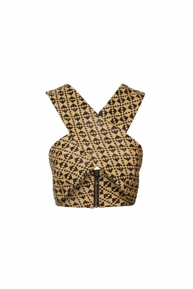 Women Tops DODO BAR OR Rene Top Brown
