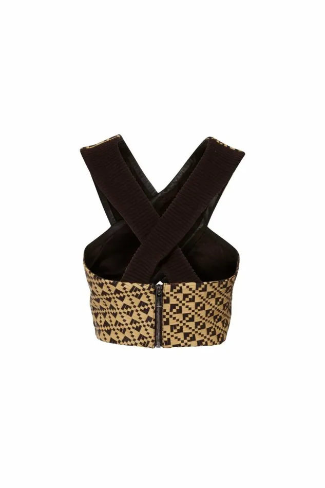 Women Tops DODO BAR OR Rene Top Brown
