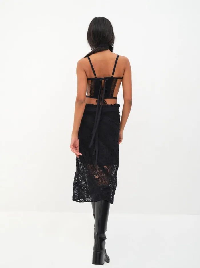 Women Tops For Love and Lemons Danielle Top Black Women Tops For Love and Lemons Danielle Top Black