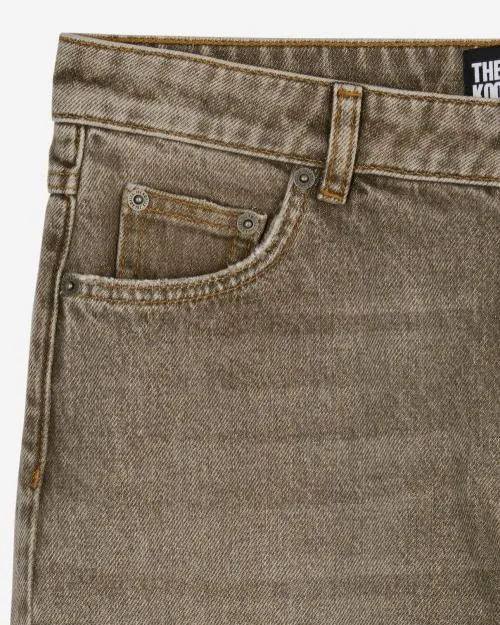 Women Trousers and Jeans The Kooples WideLeg Olive Jeans Olive