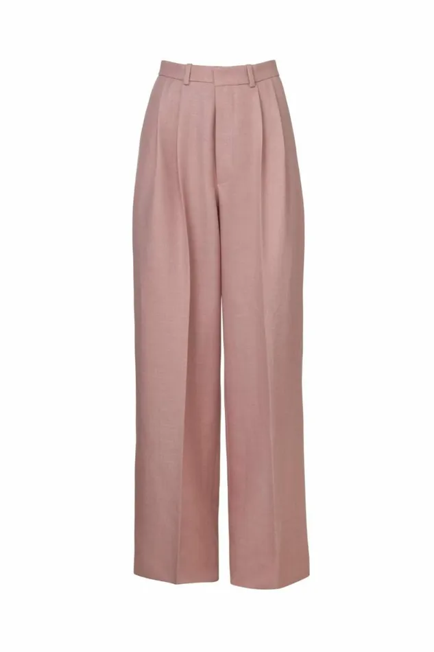 Women Trousers DODO BAR OR Coco B Pants Light Pink